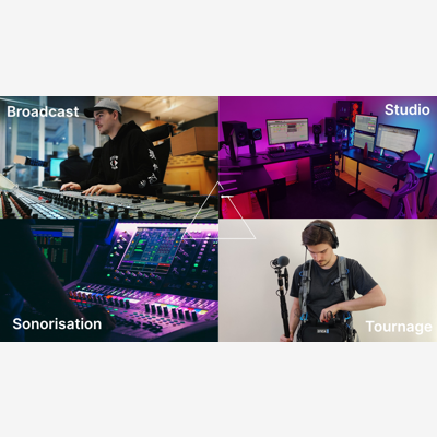 image_Ingenieur Du Son Équipé / Mixage, Perchman, Sono