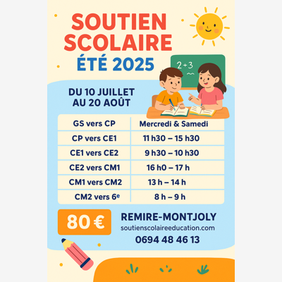 image_Stages de soutien scolaire – Été 2025