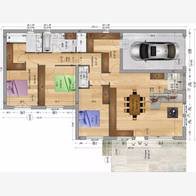 image_Plans techniques à partir de vos croquis, idées ou besoins - Déplacements possibles