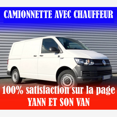 image_DEMENAGEUR PRO A PRIX RAISONNABLES CAMIONNETTE + CHAUFFEUR