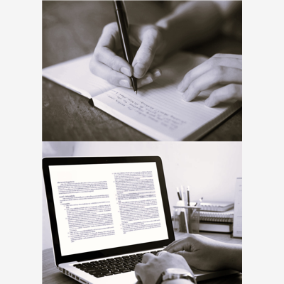 image_Service de lecture-correction et transcription de textes
