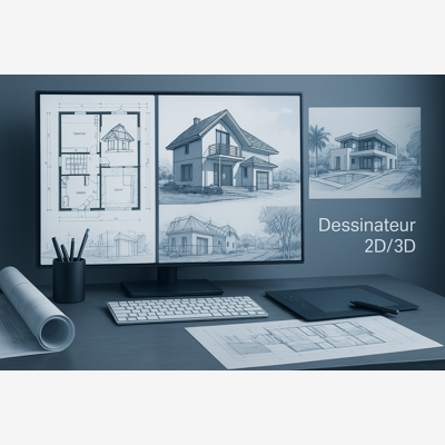 image_Dessinateur 2D et 3D pour votre projet