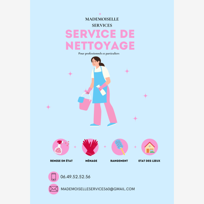 image_Femme de ménage expérimentée