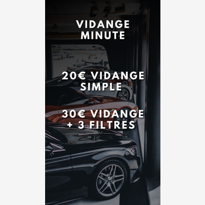 image_Vidange / disque plaquettes