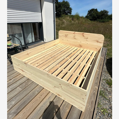 image_Sommier bois massif démontable toutes dimensions - Fabrication artisanal sur mesure en fonction de votre besoin