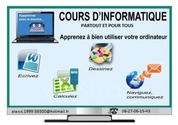 Cours D Informatique A Valenciennes 59300 Annonces Et Offres D Emploi