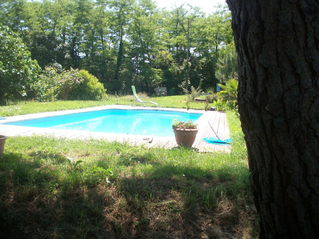 image_gîte avec piscine
