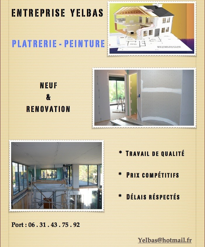 image_Plaquiste - Jointeur - Peinture - Revêtement