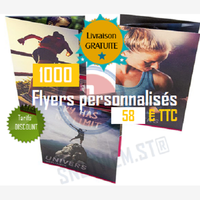 image_1000 Flyers personnalisés A5 Recto/Verso