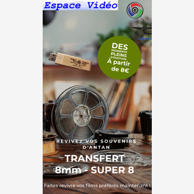 image_numérisation cassette DV, HI8, VHS...