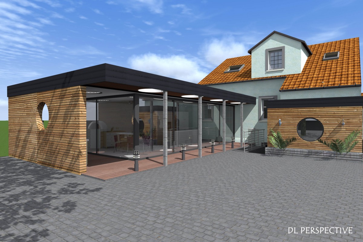 image_Permis de construire ; Images 3D ; Perspectives