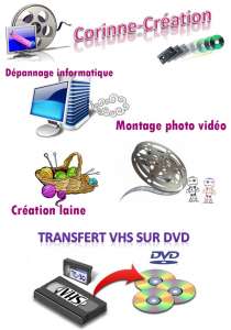 image_Montage photo vidéo ,Transfert VHS sur DVD