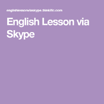 image_Hello and welcome Anglais donne cours via SKYPE