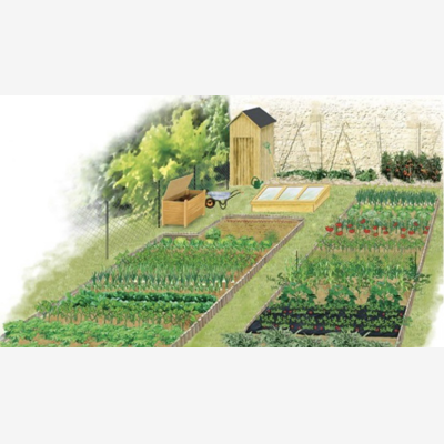image_Jardin potager à disposition