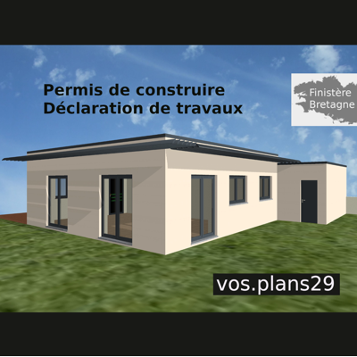 image_permis de construire, déclaration préalable, dessinateur plans maison