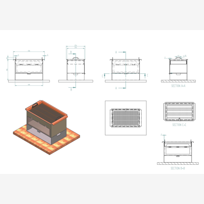 image_Dessin mise en plan 2D 3D chaudronnerie tôlerie mécanique autres