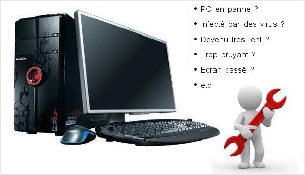 image_Réparation de Pc : virus , lenteur , réinstallation du SE