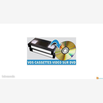 image_Numérisation et Transfert cassettes vhs ou vhs-c sur support numérique de votre choix