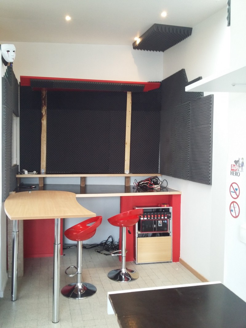 image_studio d'enregistrement et local de répétition