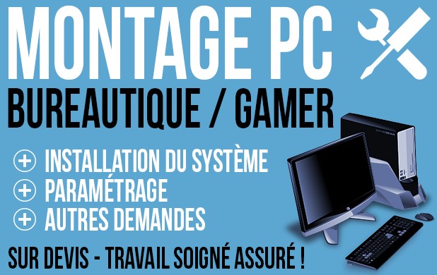 image_Montage PC / Devis config PC sur mesure