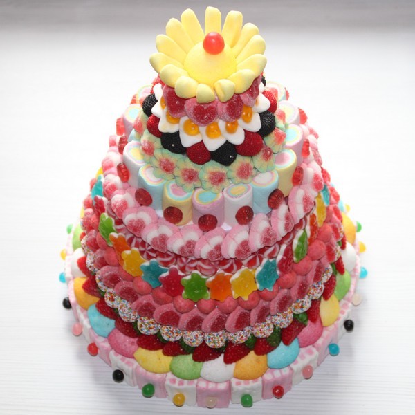 Gateau Antillais Piece Montee De Bonbon Popcake Athis Mons Patissier 9151