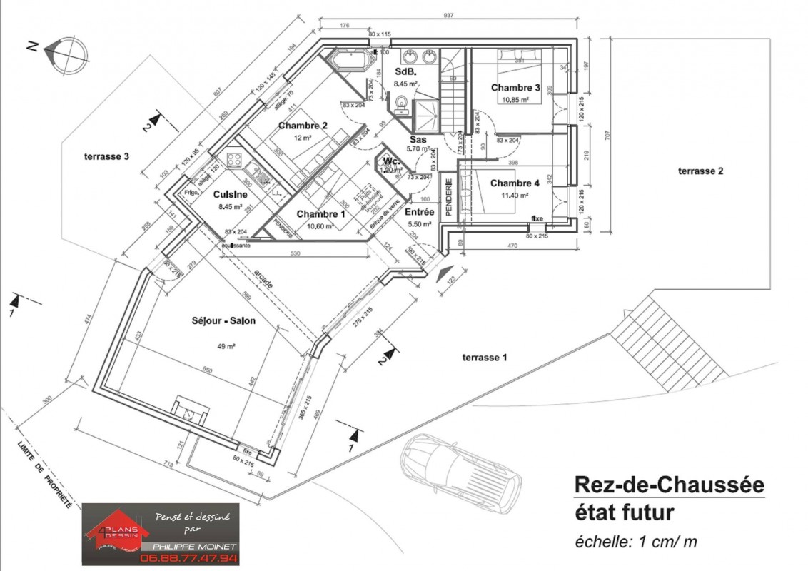 image_Plans Permis de Construire, aménagements intérieurs ...