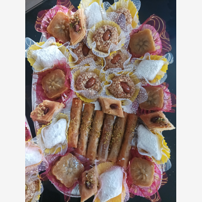 image_Plateau de gâteaux traditionnels