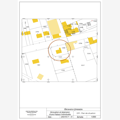 image_Déclaration Préalable de Travaux en Plans 2D