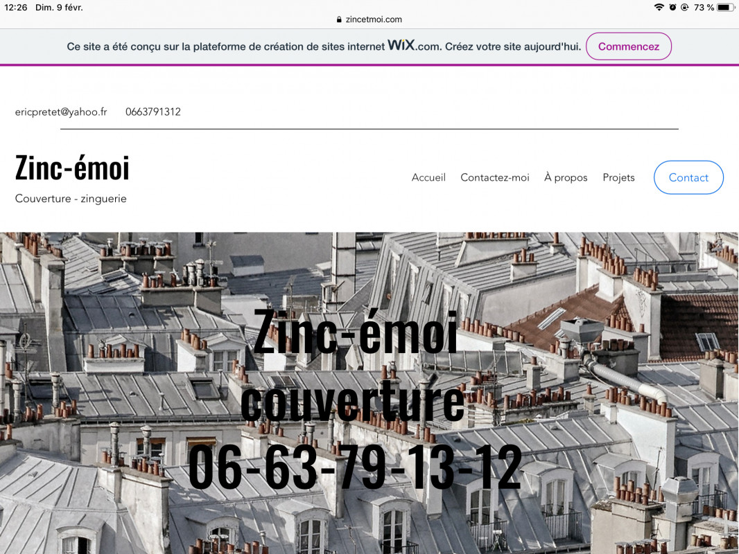 image_Couvreur-zingueur. Auto-entrepreneur