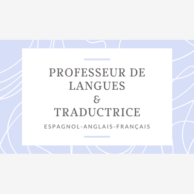 image_Professeur d'anglais et d'espagnole en ligne! Apprends des langues depuis chez toi!