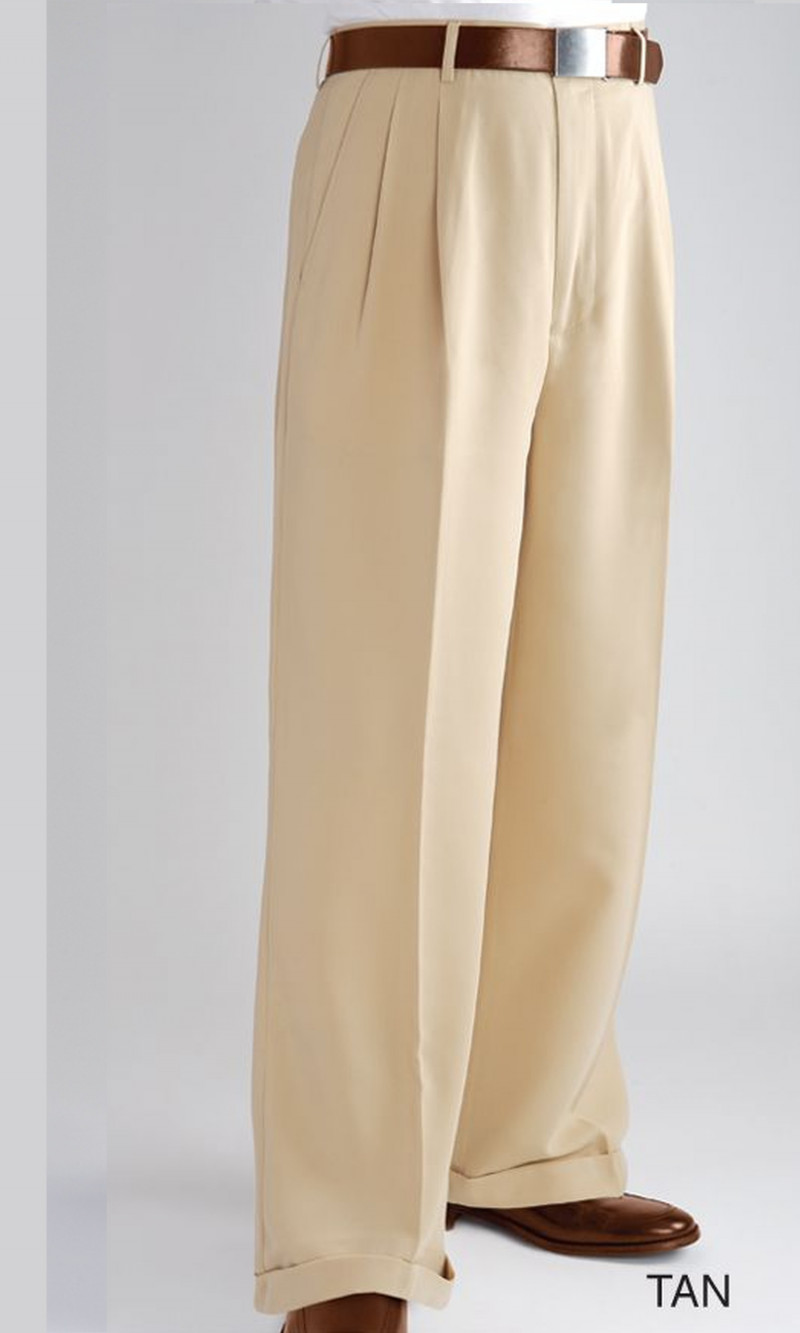 image_Pantalons à pinces hommes