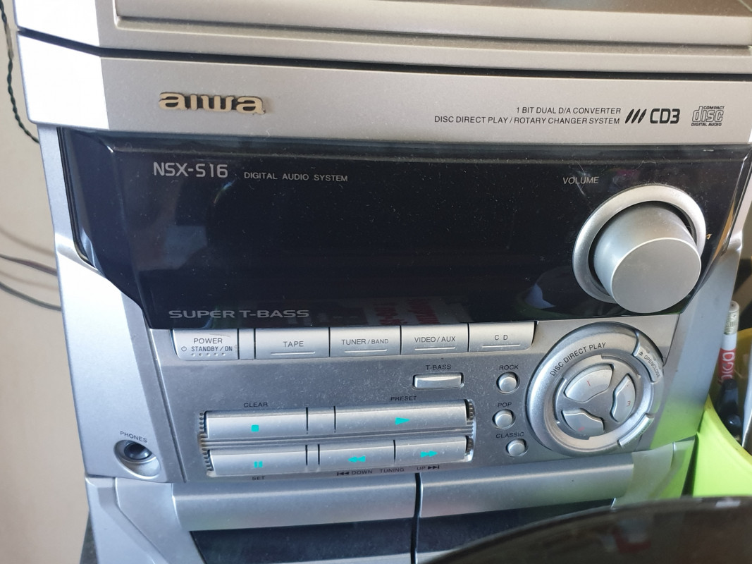 image_Reparation chaine HI FI AIWA NSX-S16