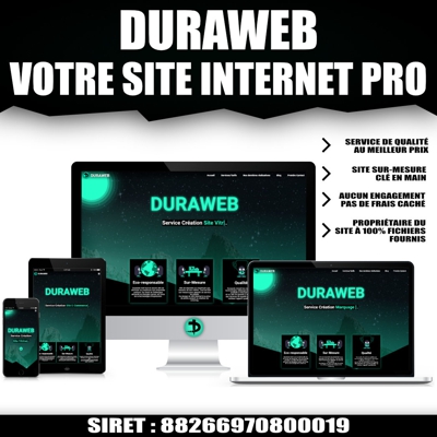 image_Création Site Internet Clé en Main Sur-Mesure | Agence Web Duraweb