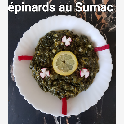 image_Plats Libanais (épinards au citron et Sumac)