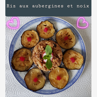image_Plats Libanais (Riz aux aubergines et noix)