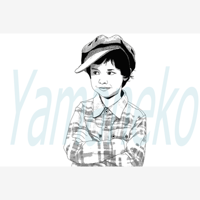 image_a partie d'une photo je vais faire un portrait style manga / cartoon