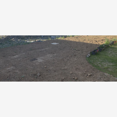 image_Kerwan Préparation jardin pour semer du gazon (labourer + rouleau)