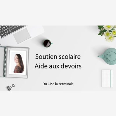 image_Soutien scolaire - Aide aux devoirs - Aide à la gestion et organisation de travail - A distance