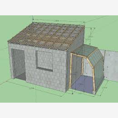 image_Construction d'un abris de jardin en parpaing